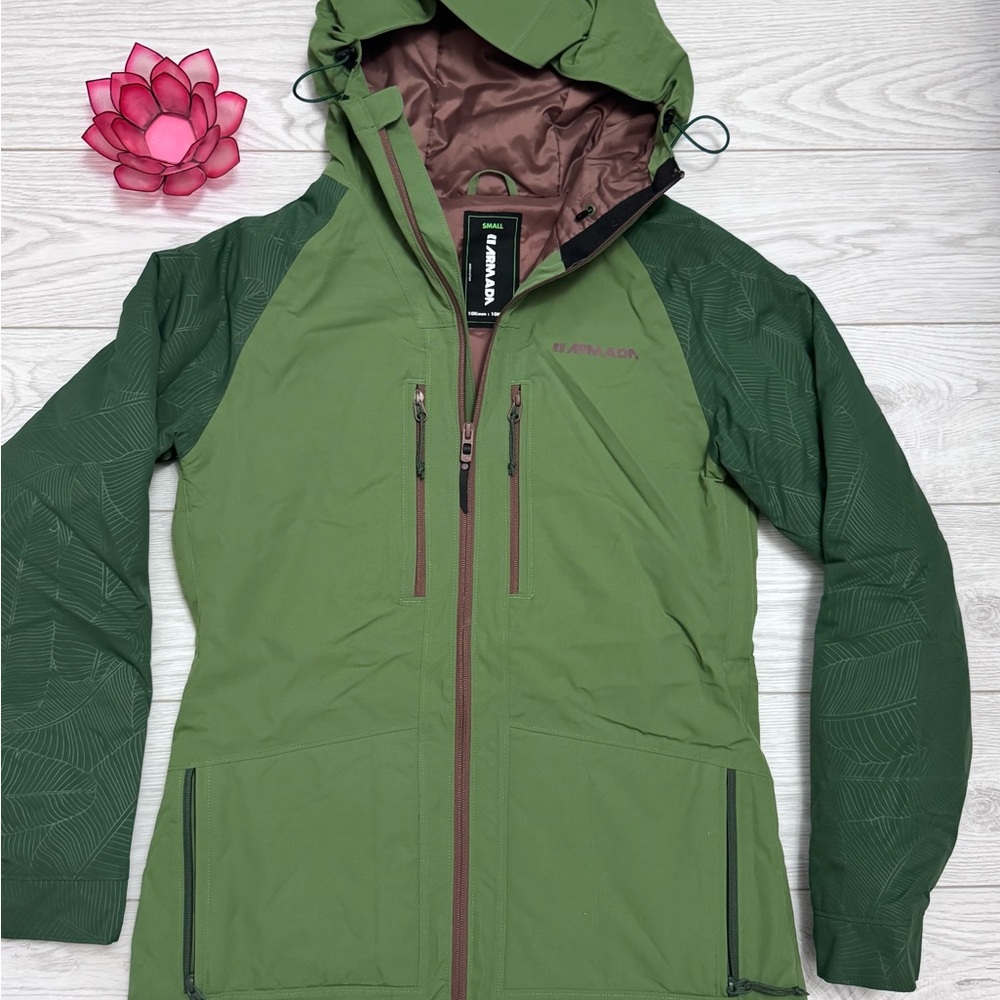 Armada Olive Green Women's Ski/ Snowboarding Jacket - Size Small